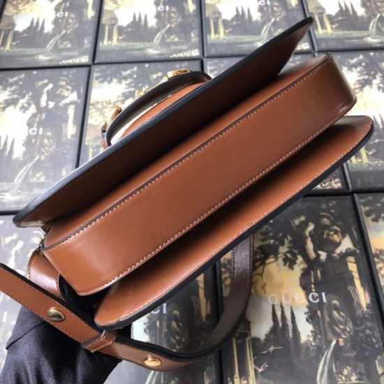 Fake Gucci Online Exclusive Preview 1955 Horsebit Bag Coffee Replica