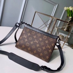 Replica Louis Vuitton Triangle Shaped Monogram Canvas Bag M54330