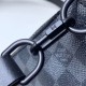 Fake Louis Vuitton Triangle Shaped Damier Graphite Bag M54330 Replica