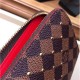 Fake Louis Vuitton Zippy Wallet Damier Ebene Studs N60122 Replica