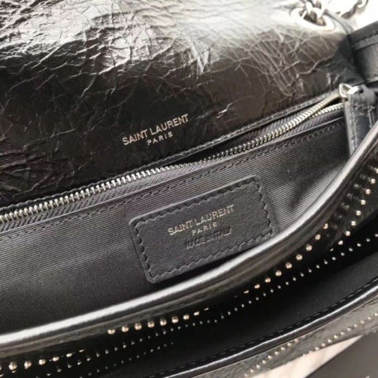 Replica YSL Saint Laurent Medium Niki Chain Bag Black Fake YSL Saint Laurent Medium Niki Chain Bag Black Replica