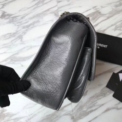 Fake YSL Saint Laurent Medium Niki Chain Bag Gray Replica