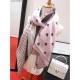 Replica Gucci Bee Cashmere Silk Scarf Black