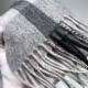 Replica Louis Vuitton Cashmere Silk Scarves Gray