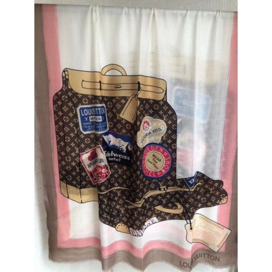 Fake Louis Vuitton Cashmere Monogram scarf Replica