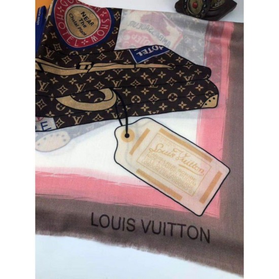 Fake Louis Vuitton Cashmere Monogram scarf Replica