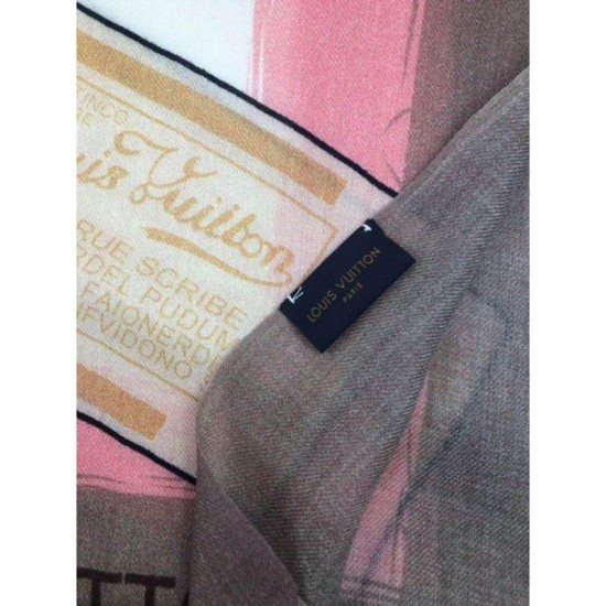 Fake Louis Vuitton Cashmere Monogram scarf Replica