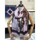 Replica Louis Vuitton Monogram Cashmere Silk Scarves Pink