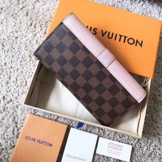 Replica Louis Vuitton Clapton Wallet Damier Ebene N64447