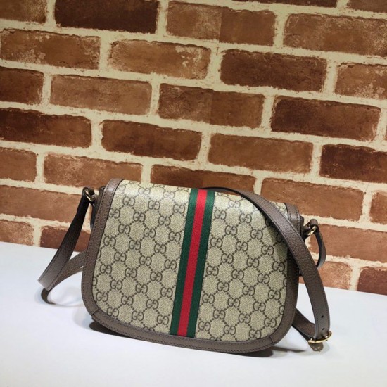 Replica Gucci Ophidia GG small shoulder bag 601044 Dark Coffee