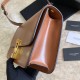 Replica YSL Saint Laurent Carre Satchel Suede Bag Brown Replica YSL Saint Laurent Carre Satchel Suede Bag Brown