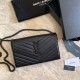 Fake YSL Saint Laurent Monogram Envelope Chain Wallet Grained Leather Black Black Hardware Replica Replica YSL Saint Laurent Monogram Envelope Chain Wallet Grained Leather Black Black Hardware