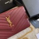 Replica YSL Saint Laurent Monogram Envelope Chain Wallet Grained Leather Claret Fake YSL Saint Laurent Monogram Envelope Chain Wallet Grained Leather Claret Replica