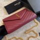 Replica YSL Saint Laurent Monogram Envelope Chain Wallet Grained Leather Claret Fake YSL Saint Laurent Monogram Envelope Chain Wallet Grained Leather Claret Replica