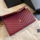 Replica YSL Saint Laurent Monogram Envelope Chain Wallet Grained Leather Claret Fake YSL Saint Laurent Monogram Envelope Chain Wallet Grained Leather Claret Replica