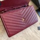 Replica YSL Saint Laurent Monogram Envelope Chain Wallet Grained Leather Claret Fake YSL Saint Laurent Monogram Envelope Chain Wallet Grained Leather Claret Replica