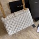 Replica YSL Saint Laurent Medium Envelope Bag Mix Matelasse White Fake YSL Saint Laurent Medium Envelope Bag Mix Matelasse White Replica