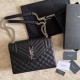 Replica YSL Saint Laurent Medium Envelope Bag Mix Matelasse Black Silver Hardware Fake YSL Saint Laurent Medium Envelope Bag Mix Matelasse Black Silver Hardware Replica