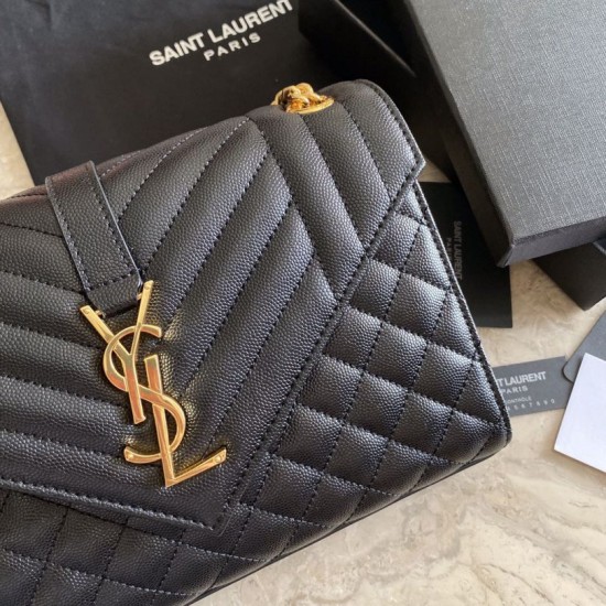 Replica YSL Saint Laurent Medium Envelope Bag Mix Matelasse Black Gold Hardware Replica YSL Saint Laurent Medium Envelope Bag Mix Matelasse Black Gold Hardware