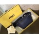 Replica Belt Bag Romano Leather Blue Replica Belt Bag Romano Leather Blue