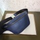 Replica Belt Bag Romano Leather Blue Replica Belt Bag Romano Leather Blue