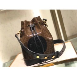Replica Small Mon Tresor Bucket Fabric Bag Black Replica Small Mon Tresor Bucket Fabric Bag Black