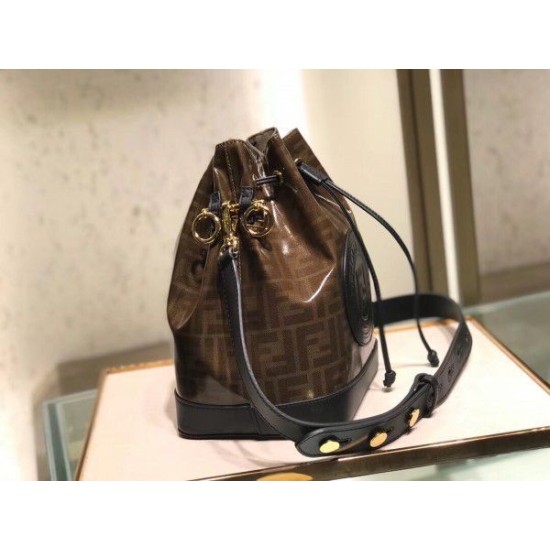 Replica Small Mon Tresor Bucket Fabric Bag Black Replica Small Mon Tresor Bucket Fabric Bag Black