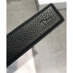 Replica Christian Dior Reversible Belt Strap Black