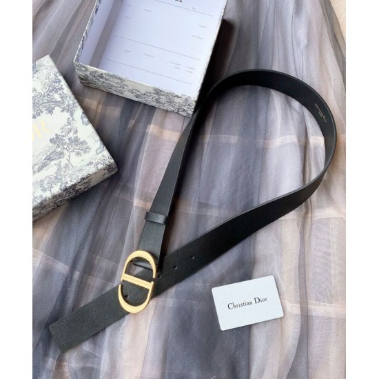 Replica Christian Dior 30 Montaigne Belt Black Replica Christian Dior 30 Montaigne Belt Black