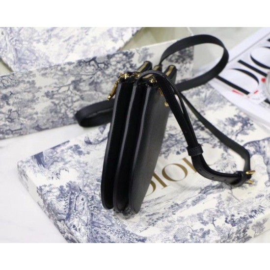Replica Dior Saddle Trio Pouch With Strap Black Fake Dior Saddle Trio Pouch With Strap Black Replica