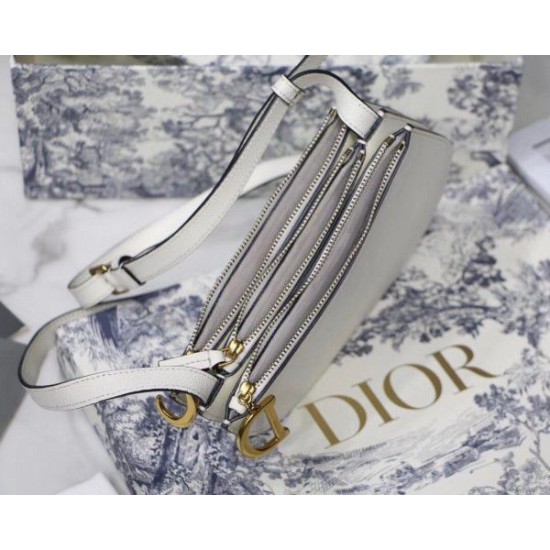 Replica Dior Saddle Trio Pouch With Strap White Fake Dior Saddle Trio Pouch With Strap White Replica