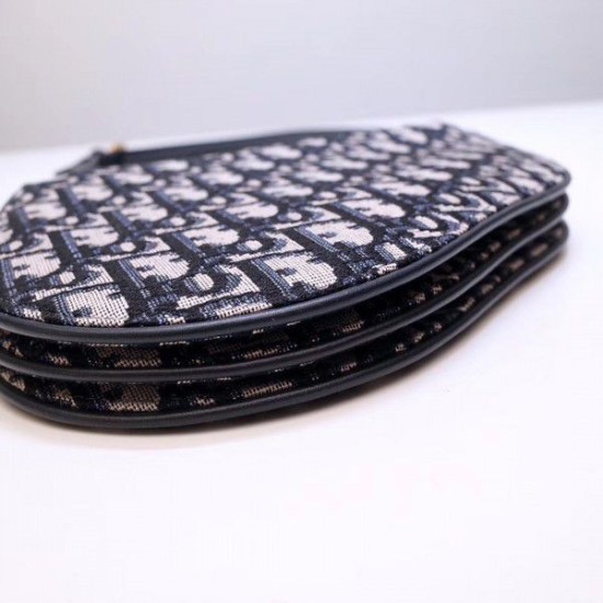 Fake Dior Saddle Trio Pouch With Strap Oblique Blue Replica Replica Dior Saddle Trio Pouch With Strap Oblique Blue