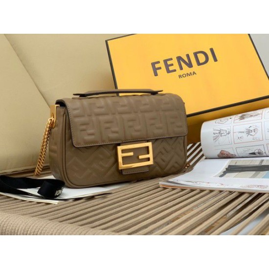 Replica Baguette Chain Midi Bag Taupe Fake Baguette Chain Midi Bag Taupe Replica