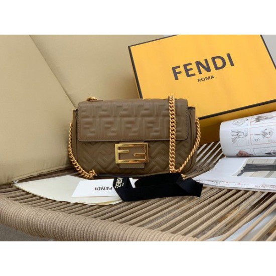 Replica Baguette Chain Midi Bag Taupe Fake Baguette Chain Midi Bag Taupe Replica