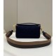 Replica Fendi Medium Baguette FF Bag Blue Replica Fendi Medium Baguette FF Bag Blue