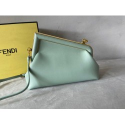 Replica First Small Bag In Mint Nappa Leather Green