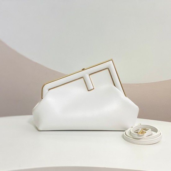 Replica First Small Bag In Mint Nappa Leather White Fake First Small Bag In Mint Nappa Leather White Replica