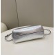 Replica First Small Bag Silver Laminated Leather Fake First Small Bag Silver Laminated Leather Replica