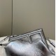 Replica First Small Bag Silver Laminated Leather Fake First Small Bag Silver Laminated Leather Replica