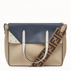Replica Regular Flip Tote Bag Beige