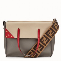 Replica Regular Flip Tote Bag Grey