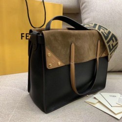 Replica Regular Flip Tote Bag Black