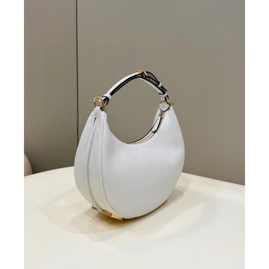 Fake Fgraphy Small Hobo Bag White Replica Replica Fgraphy Small Hobo Bag White