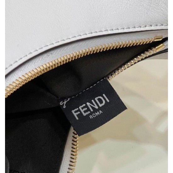 Fake Fgraphy Small Hobo Bag White Replica Replica Fgraphy Small Hobo Bag White