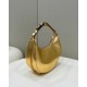Replica Fgraphy Small Hobo Bag Gold Replica Fgraphy Small Hobo Bag Gold