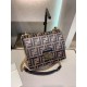Fake Small Kan U Bag In Calfskin Embossed With FF Replica Fake Small Kan U Bag In Calfskin Embossed With FF Replica