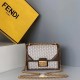 Replica Small Kan U Bag Perforated Calf White Replica Small Kan U Bag Perforated Calf White