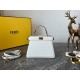 Fake Peekaboo ISeeU Petite Bag Nappa Leather White Replica Replica Peekaboo ISeeU Petite Bag Nappa Leather White