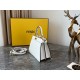 Fake Peekaboo ISeeU Petite Bag Nappa Leather White Replica Replica Peekaboo ISeeU Petite Bag Nappa Leather White