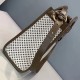 Replica Small Runaway Shopper Bag In White Perforated Calfskin Replica Small Runaway Shopper Bag In White Perforated Calfskin